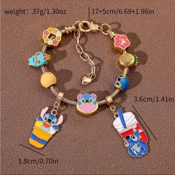 Disney Stitch Pandora Charm Bracelet - Picture 4 of 4